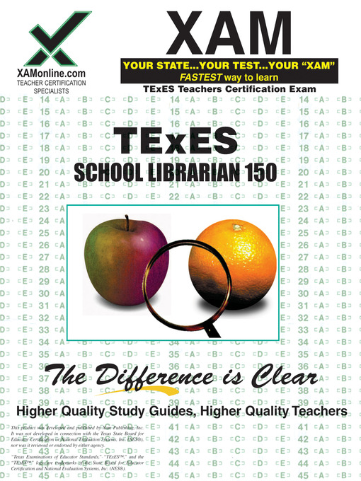 Title details for TExES School Librarian 150 by Sharon Wynne - Available